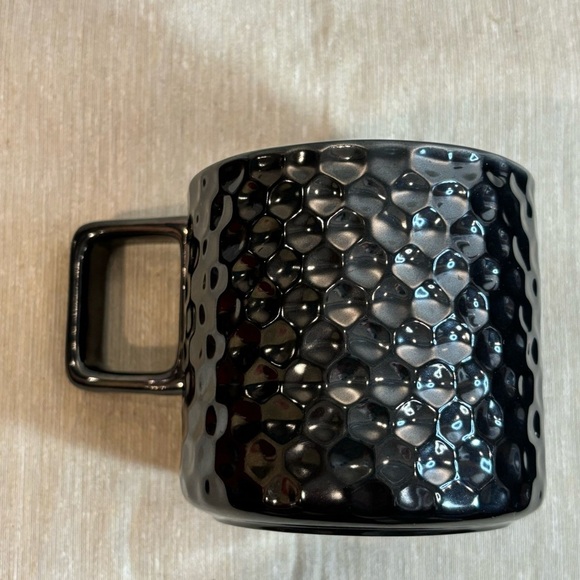 Starbucks  Coffee Mug 2019 LIMITED EDITION Glossy Gunmetal Black 12oz Rare - Picture 4 of 7